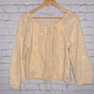NWT Joie eyelet crop top. Small